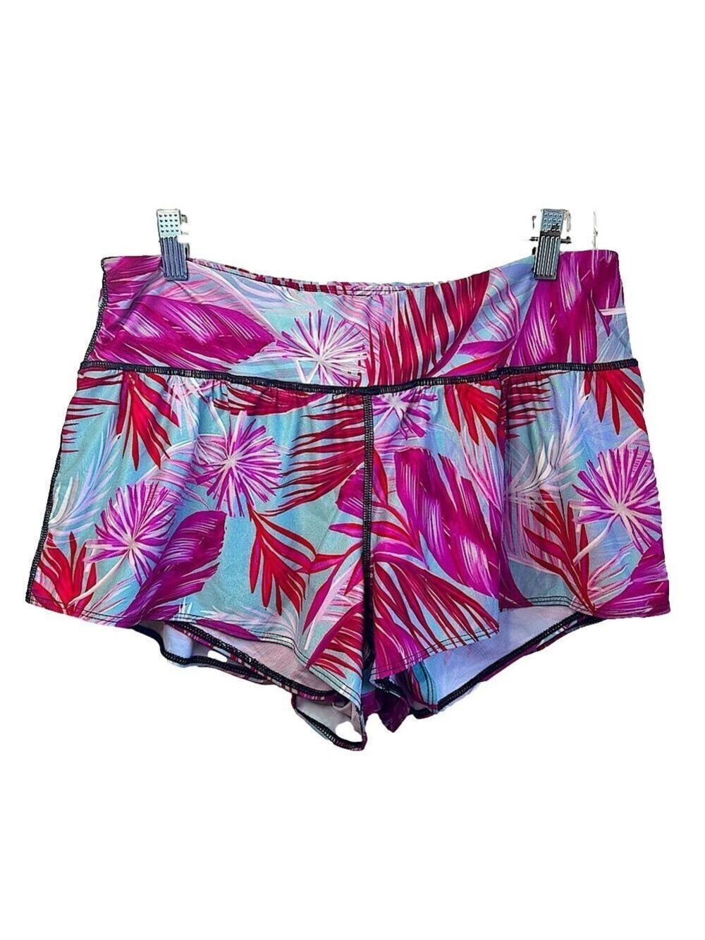 YOGA DEMOCRACY Athletic Shorts With Booty Shorts Underneath